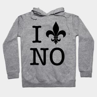 I Fleur de Lis New Orleans Hoodie